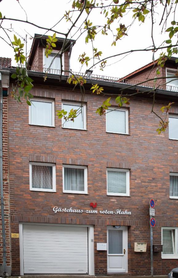 Gaestehaus Zum Roten Hahn Lüneburg Exterior foto